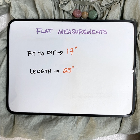 Missguided Sage Green Off Shoulder Boho Blouse W Beaded Neck Detail S NWT - Picture 6 of 15